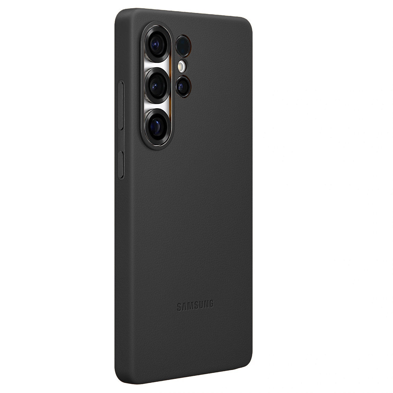 Samsung Galaxy S25 Ultra Kindsuit Leather Back Cover Case - Black Mobile Case by CoverMeUp - Style 2