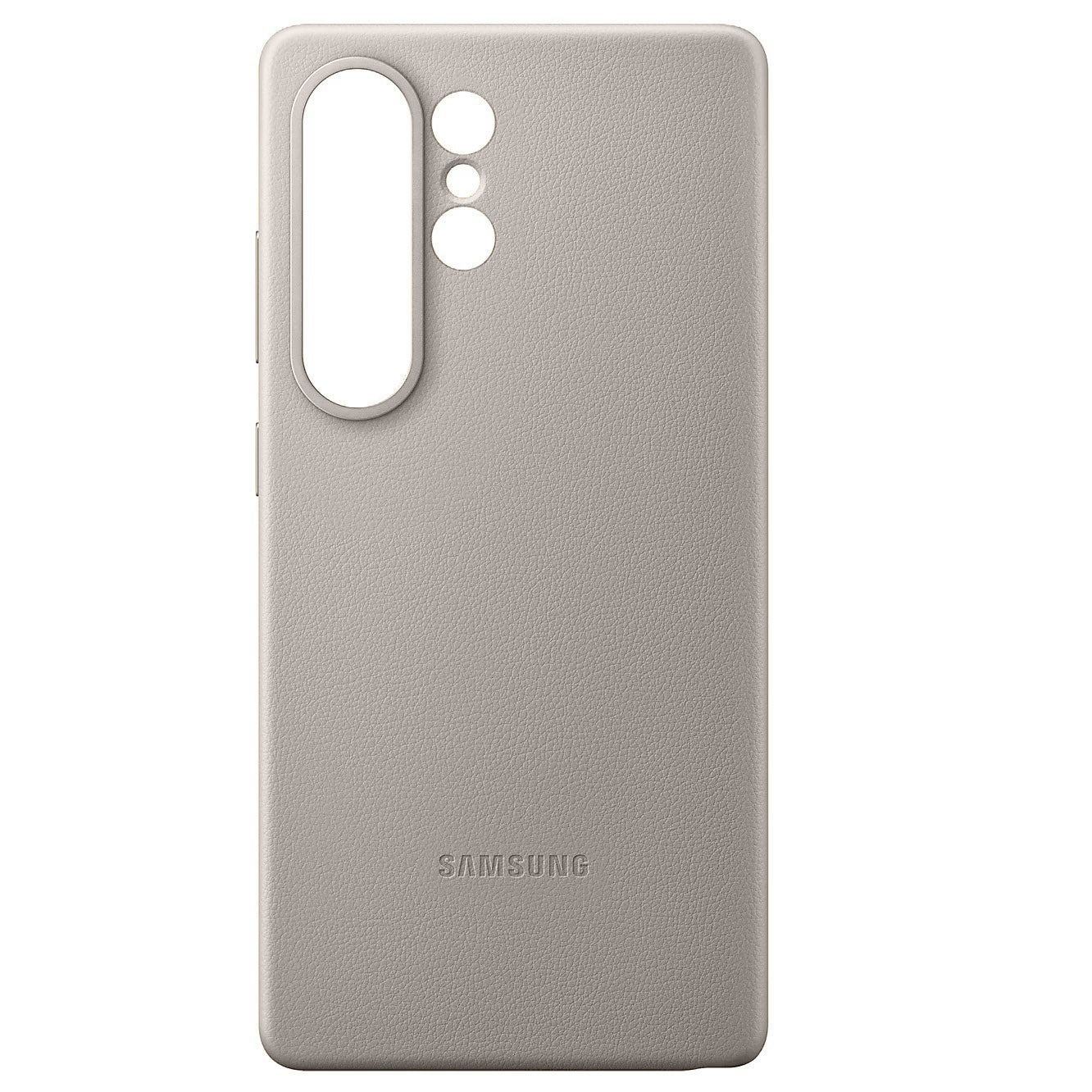 Samsung Galaxy S25 Ultra Kindsuit Leather Back Cover Case - Titanium Mobile Case by CoverMeUp - Style 3