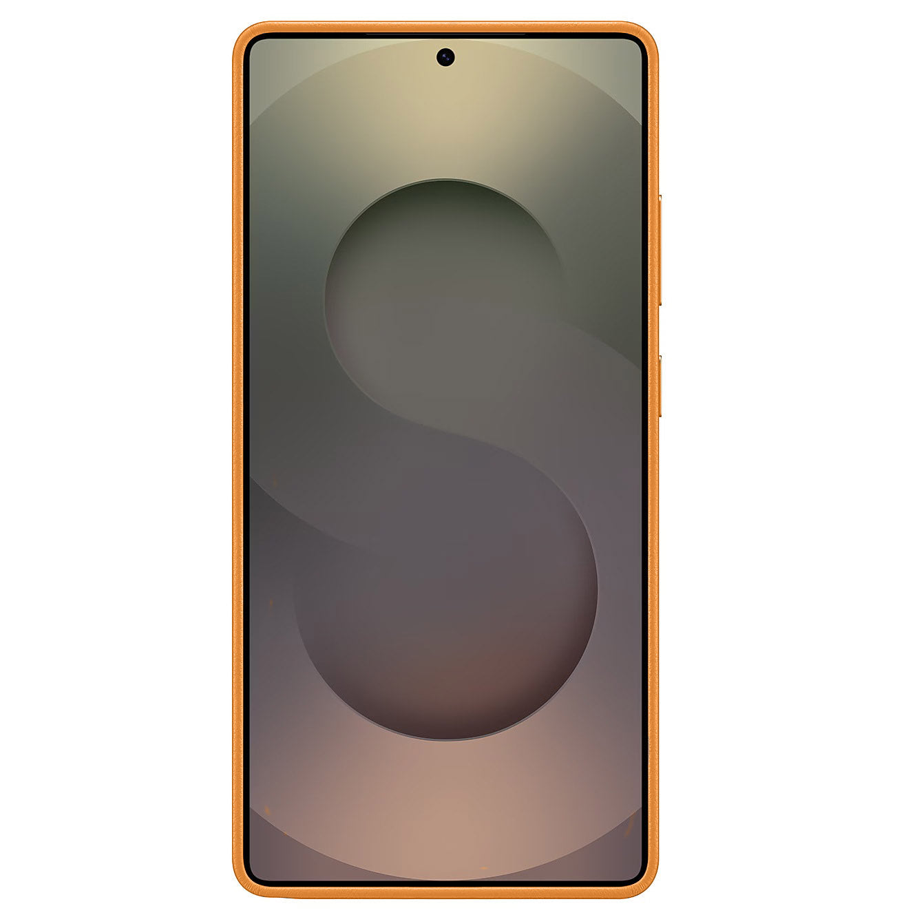 Samsung Galaxy S25 Ultra Kindsuit Leather Back Cover Case - Tan Mobile Case by CoverMeUp - Style 5
