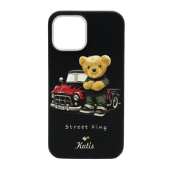 Teddy Bear Street King Kutis Phone Case