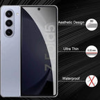 Galaxy Z Fold6 Ultra HD Full Coverage Tempered Glass Mobile Case by CoverMeUp - Style 6