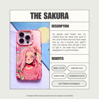 The Barbie Sakura Mobile Case by CoverMeUp - Style 5