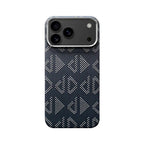 Protective Apple iPhone Back Cover - Abstract Color Magnetic Case For iPhone - Style 12