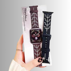 Tron Series Silicone Sport Watch Strap GET WATCH CASE FREE for iWatch 45 MM Mobile Case by CoverMeUp - Style 2