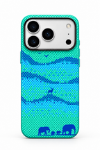 Luxo Carbon Texture Animal Series Magsafe