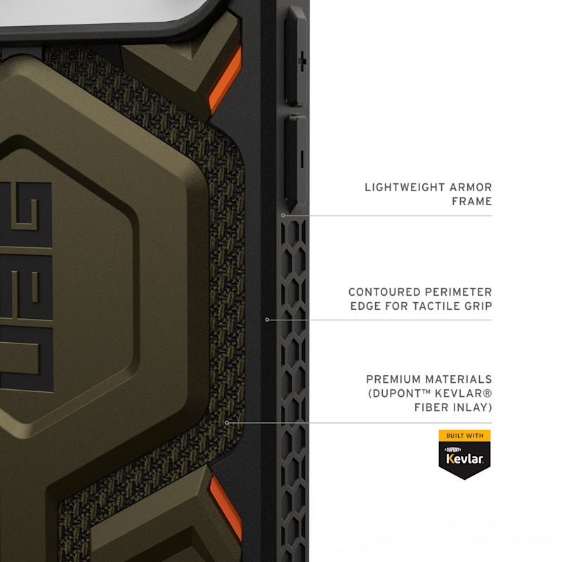 UAG Urban Armor Gear Monarch Pro Kevlar iPhone 17 Pro Max Case