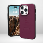 Protective Apple iPhone Back Cover - UAG Civilian Mag-Safe, Slim Fit Rugged Protective Case for iPhone 14pro/14 Pro max - Style 2