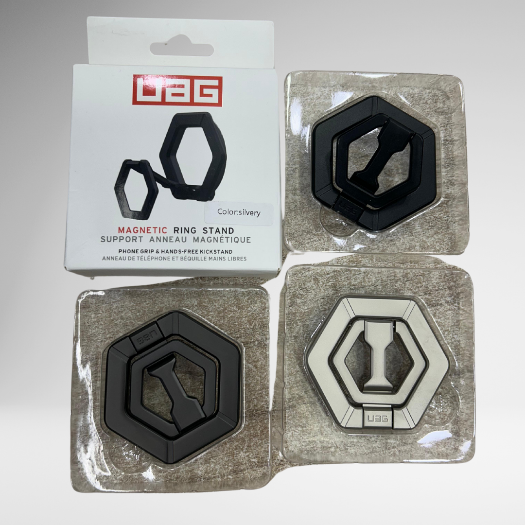 UAG Universal Magnetic Ring Metal Stand For iPhone. (TITANIUM GREY)
