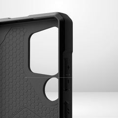 UAG Monarch Pro Case for the Samsung Galaxy S25 Ultra (Carbon Fiber Black)