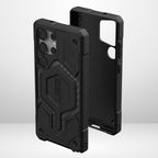 UAG Monarch Pro Case for the Samsung Galaxy S25 Ultra (Carbon Fiber Black) Mobile Case by CoverMeUp - Style 2