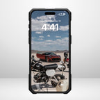 Protective Apple iPhone Back Cover - UAG Monarch Pro Forged Series Case for iPhone 16 series - Style 4