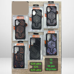 UAG Monarch Pro Case for the Samsung Galaxy S25 Ultra (Carbon Fiber Black)