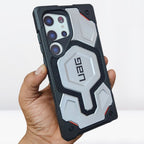 UAG Monarch Pro Kevlar Dupont MagSafe case for Samsung Galaxy S23 Ultra/S24 Ultra/S25 Ultra (TITANIUM) Mobile Case by CoverMeUp - Style 2