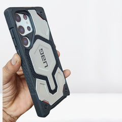 UAG Monarch Pro Kevlar Dupont MagSafe case for Samsung Galaxy S23 Ultra/S24 Ultra/S25 Ultra (TITANIUM)