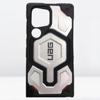UAG Monarch Pro Kevlar Dupont MagSafe case for Samsung Galaxy S23 Ultra/S24 Ultra/S25 Ultra (TITANIUM) Mobile Case by CoverMeUp