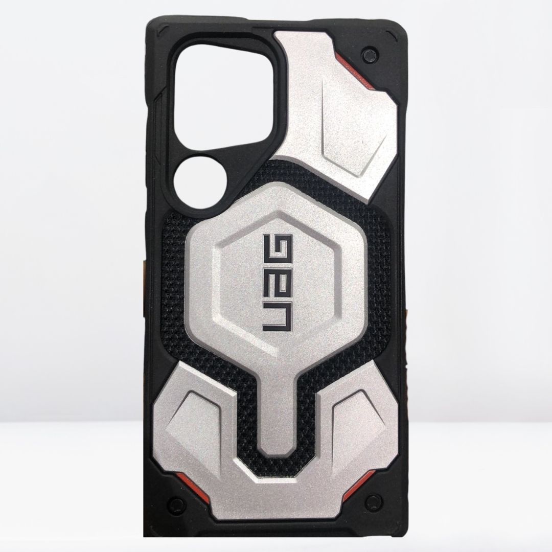 UAG Monarch Pro Kevlar Dupont MagSafe case for Samsung Galaxy S23 Ultra/S24 Ultra/S25 Ultra (TITANIUM)