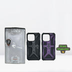 Protective Apple iPhone Back Cover - UAG Monarch Pro Kevlar Series Back Case for iPhone 14 Pro/Pro Max (Purple) - Style 3
