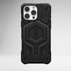 Protective Apple iPhone Back Cover - UAG Monarch Pro Series MagSafe for iPhone 16 Series (Carbon Fiber Black) - Style 2