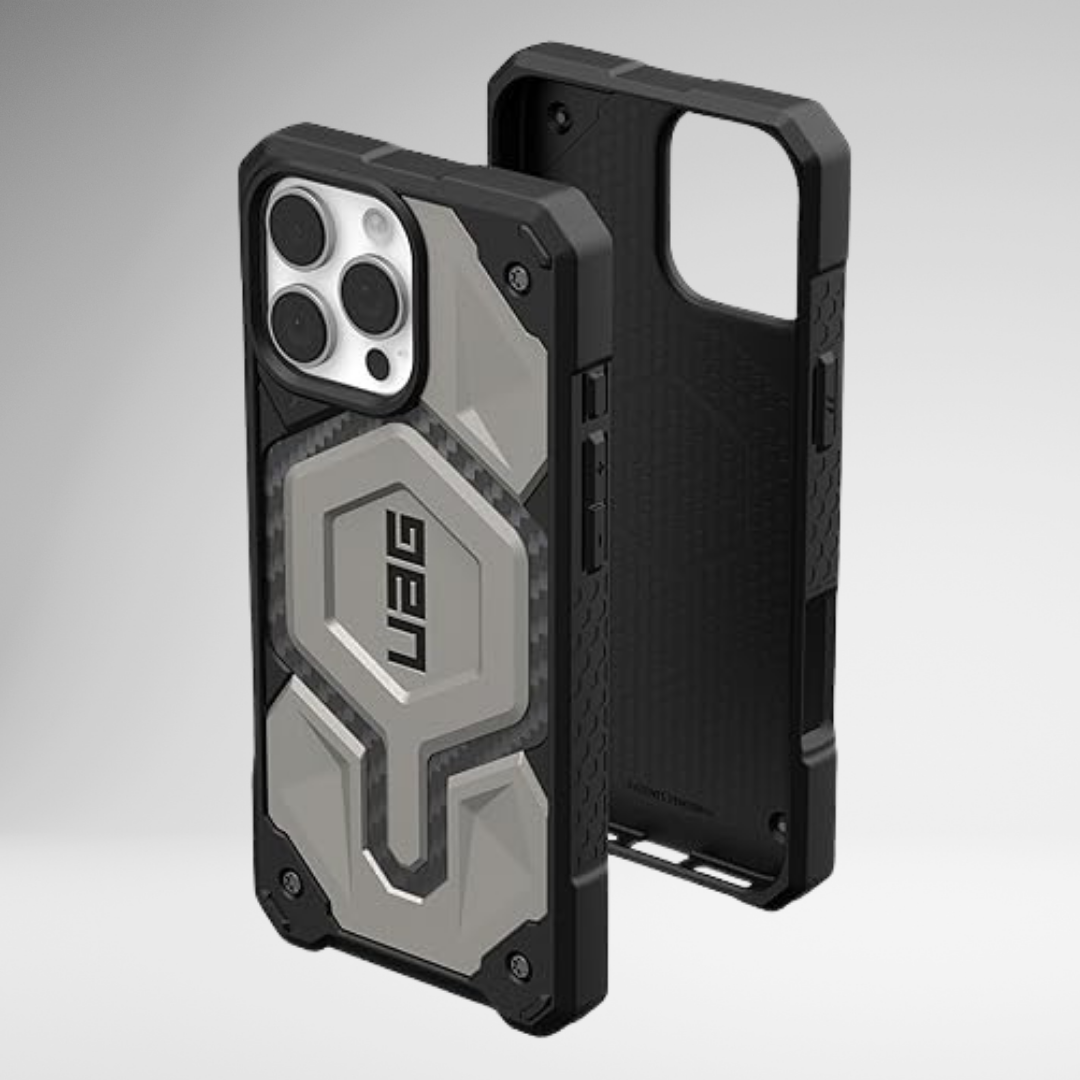 UAG Monarch Pro Series MagSafe for iPhone 16 Series (Titanium)