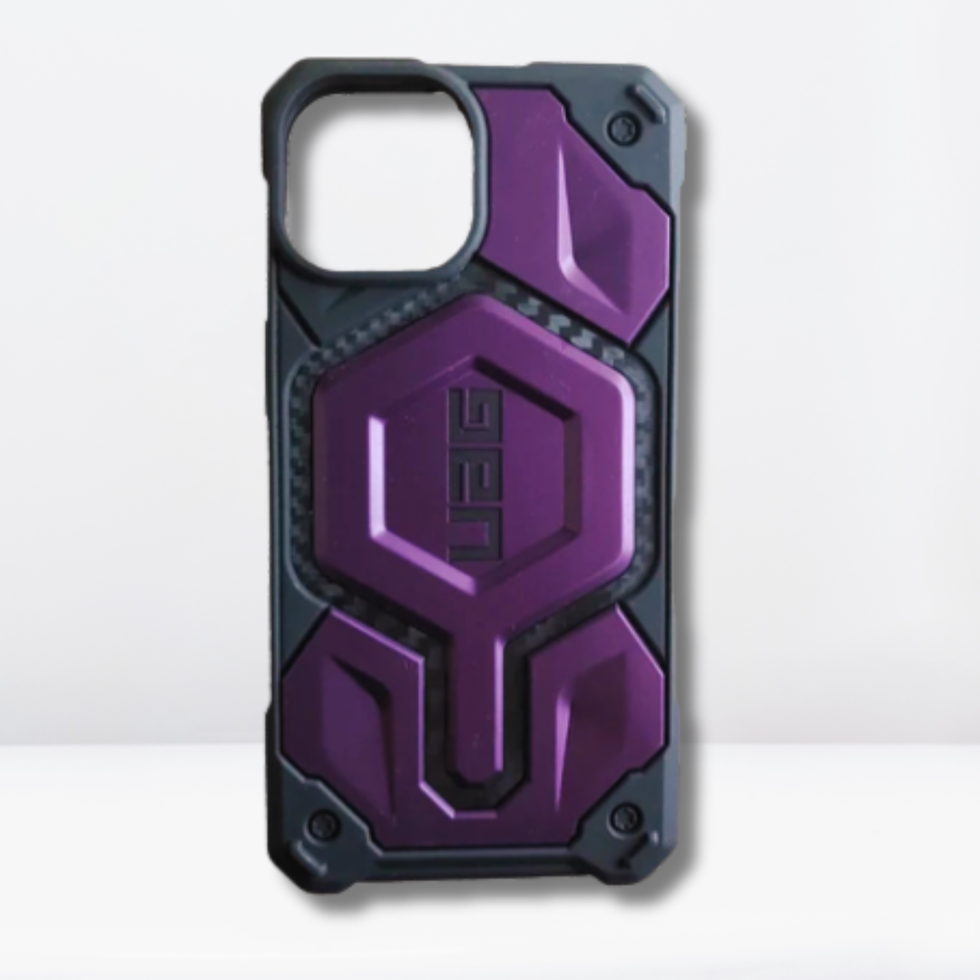 UAG Monarch Pro Series with MagSafe Rugged, Shockproof for iPhone14/14Pro/Pro Max (PURPLE)