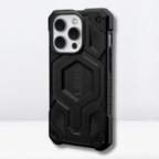 Protective Apple iPhone Back Cover - UAG Monarch Pro Series with MagSafe Rugged, Shockproof for iPhone 14Pro/Pro Max (BLACK) - Style 3
