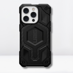 Protective Apple iPhone Back Cover - UAG Monarch Pro Series with MagSafe Rugged, Shockproof for iPhone 14Pro/Pro Max (BLACK) - Style 2