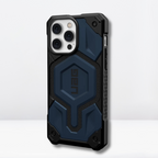 Protective Apple iPhone Back Cover - UAG Monarch Pro Series with MagSafe Rugged, Shockproof for iPhone 14 Pro (SKY BLUE) - Style 4