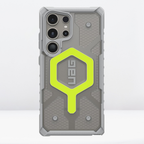 UAG Pathfinder MagSafe Case for Samsung Galaxy S23 Ultra & S24 & S24Ultra ( Neon Green ) Mobile Case by CoverMeUp - Style 3