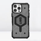 Protective Apple iPhone Back Cover - UAG Pathfinder MagSafe Case for iPhone 16 (Smoke Ash)