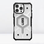 Protective Apple iPhone Back Cover - UAG Pathfinder MagSafe Case for iPhone 16 (Smoke Ice) - Style 3