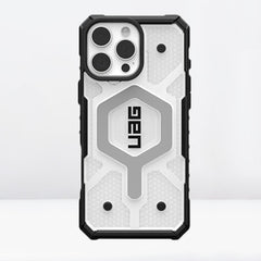 UAG Pathfinder MagSafe Case for iPhone 16 (Smoke Ice)