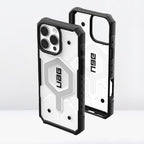 Protective Apple iPhone Back Cover - UAG Pathfinder MagSafe Case for iPhone 16 (Smoke Ice) - Style 6