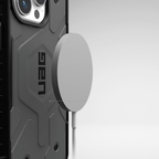 Protective Apple iPhone Back Cover - UAG Pathfinder MagSafe Case for iPhone 16 Series (Silver) - Style 3