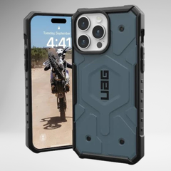UAG Pathfinder MagSafe Case for iPhone 16 Series (Mallard Blue)