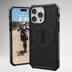 Protective Apple iPhone Back Cover - UAG Pathfinder MagSafe Case for iPhone 16 series (Black)