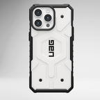 Protective Apple iPhone Back Cover - UAG Pathfinder MagSafe Case for iPhone 16 Series (White) - Style 2