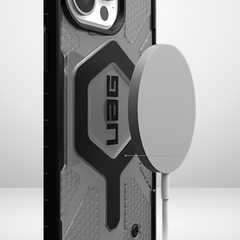 UAG Pathfinder MagSafe, Slim Fit Rugged Protective Case for iPhone 15 Series (ASH)