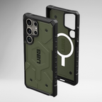 UAG Pathfinder Magsafe Case for the Samsung Galaxy S24 Ultra/S25 Ultra (Olive) Mobile Case by CoverMeUp - Style 2