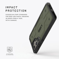UAG Pathfinder Magsafe Case for the Samsung Galaxy S24 Ultra/S25 Ultra (Olive)