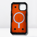 Protective Apple iPhone Back Cover - UAG Pathfinder with MagSafe Case iPhone 15 Pro/Pro Max (Orange) - Style 3