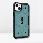 Protective Apple iPhone Back Cover - UAG Pathfinder with MagSafe Rugged Protection Case for iPhone 15 Pro (Sierra Blue) - Style 3