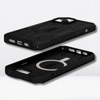 Protective Apple iPhone Back Cover - UAG Pathfinder with MagSafe Rugged Protection Case for iPhone 15 Pro Max (Black) - Style 3