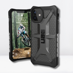 Protective Apple iPhone Back Cover - UAG Plasma Series Ice Black Transparent Back Case for iPhone 14 Pro/14 Pro Max