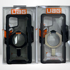 UAG Plasma XTE Stand MagSafe ,Rugged Protective Case for S25 Ultra (Natural Titanium/Black) Mobile Case by CoverMeUp - Style 5