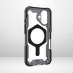 Protective Apple iPhone Back Cover - UAG Plasma XTE Stand MagSafe ,Rugged Protective Case for iPhone 16 series (Natural Titanium) - Style 3