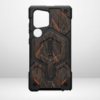UAG Monarch Pro Case for the Samsung Galaxy S25 Ultra (Forged Orange) Mobile Case by CoverMeUp - Style 6