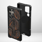 UAG Monarch Pro Case for the Samsung Galaxy S25 Ultra (Forged Orange) Mobile Case by CoverMeUp - Style 4