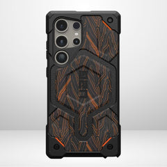 UAG Monarch Pro Case for the Samsung Galaxy S25 Ultra (Forged Orange)