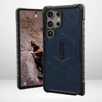 UAG Pathfinder Magsafe Case for the Samsung Galaxy S24 Ultra/S25 Ultra (Navy Blue) Mobile Case by CoverMeUp - Style 2