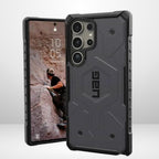 UAG Pathfinder Magsafe Case for the Samsung Galaxy S24 Ultra/S25 Ultra (Dark Silver) Mobile Case by CoverMeUp